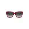 Michael Kors Damen Butterfly-Sonnenbrille MK2197F39558G Dark Tortoise Grey Gradient 58mm
