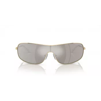 Michael Kors Damen Katzenaugen-Sonnenbrille MK1139-10146G Transparenter grauer Rahmen Grauer Verlaufsglas 58 mm