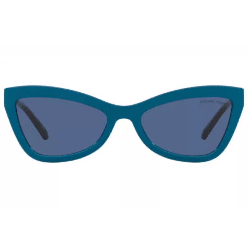 Michael Kors Damen Katzenaugen-Sonnenbrille MK2132U309780 Dunkelbraun Schildpatt Braun Verlauf 55 mm