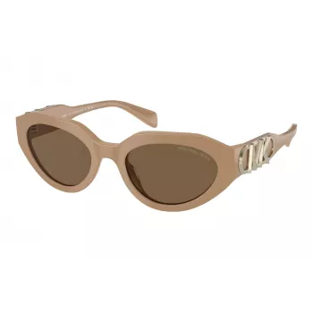 Michael Kors Damen Katzenaugen-Sonnenbrille MK2192-355573 Dark Tortoise Brown Gradient 53 mm