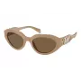 Michael Kors Damen Katzenaugen-Sonnenbrille MK2192-355573 Dark Tortoise Brown Gradient 53 mm