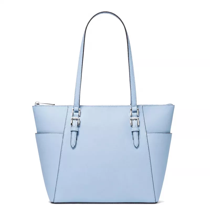 Michael Kors Damen Cece Saffiano Leder Schultertasche Pale Gold 25x28x11 cm