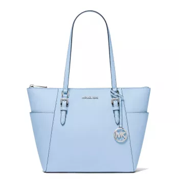 Michael Kors Damen Cece Saffiano Leder Schultertasche Pale Gold 25x28x11 cm