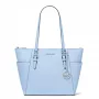 Michael Kors Damen Cece Saffiano Leder Schultertasche Pale Gold 25x28x11 cm