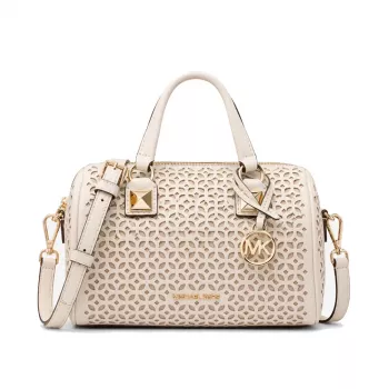 Michael Kors Damen Umhängetasche 35S6GGYC1YLTC - Braun/Eichel Signature Coated Canvas