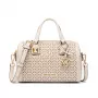 Michael Kors Damen Umhängetasche 35S6GGYC1YLTC - Braun/Eichel Signature Coated Canvas