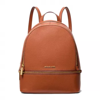 Michael Kors Damen Grab Mini Rucksack 35S5GRAB2LLUG Saffiano Leder Goldfarbene Beschläge