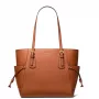 Michael Kors Damen Greenwich Saffiano Leder Schultertasche Luggage 31x28x15cm