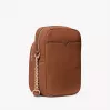 Michael Kors Damen Greenwich Small Schultertasche in Luggage Saffiano Leder