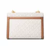 MICHAEL KORS Damen Gwen Crossbody Bag 35S5GWHL8BVAN in Vanilla, 24x18x8 cm