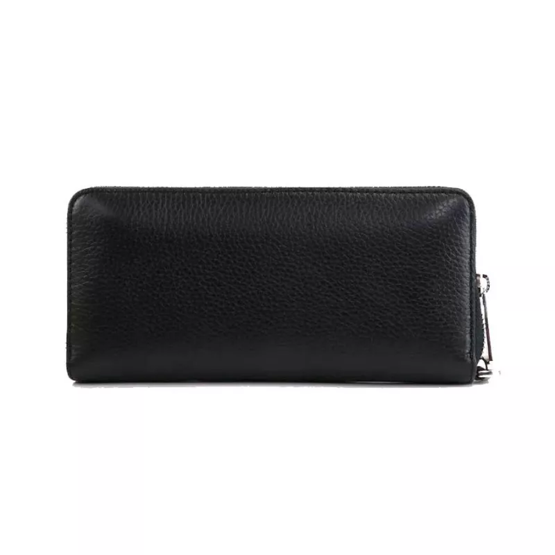 Michael Kors Damen Jet Set Travel Continental Geldbörse Saffiano Leder Schwarz 35F7STVE7LBLK