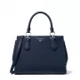 MICHAEL KORS Damen Jet Set Travel Umhängetasche 35F5S6AS2LNAV Marineblau Saffiano-Leder (29x22x10 cm)