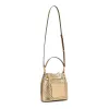 MICHAEL KORS Damen Jet Set Travel Umhängetasche 35S6G2ZC1KPAL - Signature Canvas, Gold-Tone Hardware