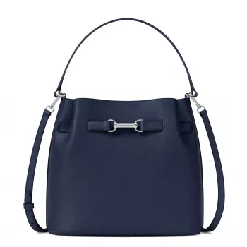 MICHAEL KORS Damen Jet Set Travel Saffiano Leder Crossbody-Tasche 35R6S2ZS6TNAV, Marineblau