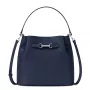 MICHAEL KORS Damen Jet Set Travel Saffiano Leder Crossbody-Tasche 35R6S2ZS6TNAV, Marineblau