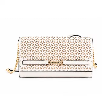 MICHAEL KORS Damen Jet Set Travel Saffiano Leder Crossbody Bag 35S6G2ZC7YLTC 22x15x4cm
