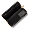 Michael Kors Damen Jet Set Travel Saffiano Leder Wristlet, Schwarz