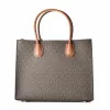 Michael Kors Damen Mercer Gallery Satchel Handtasche, Braun/Acorn, 32x26x13 cm