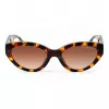 Michael Kors Damen-Katzenaugensonnenbrille MK-2253U Schwarz Grau Verlauf 53mm