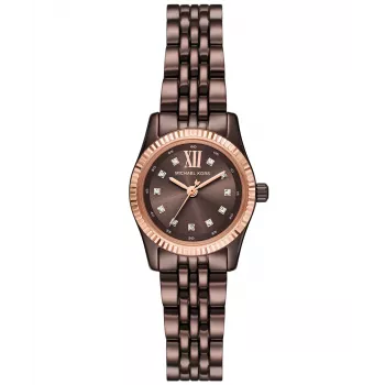 Michael Kors Damenuhr MK4844 26mm Edelstahl mit silbernem Zifferblatt
