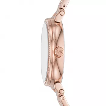 Michael Kors Damen Pyper Roségold Edelstahl Uhr MK3971 35mm