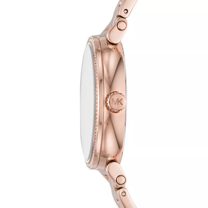 Michael Kors Damen Pyper Roségold Edelstahl Uhr MK3971 35mm