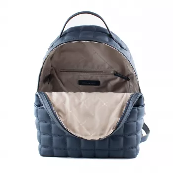 Michael Kors Damen Rhea Rucksack Marineblau Saffiano Leder 35R5S6HB6VNAV