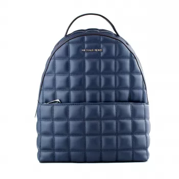 Michael Kors Damen Rhea Rucksack Marineblau Saffiano Leder 35R5S6HB6VNAV