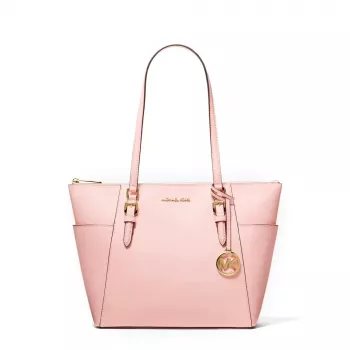 Michael Kors Damen Saffiano Leder Tote Bag 35T0GCFT7LPOW Powder Blush 25x28x11cm