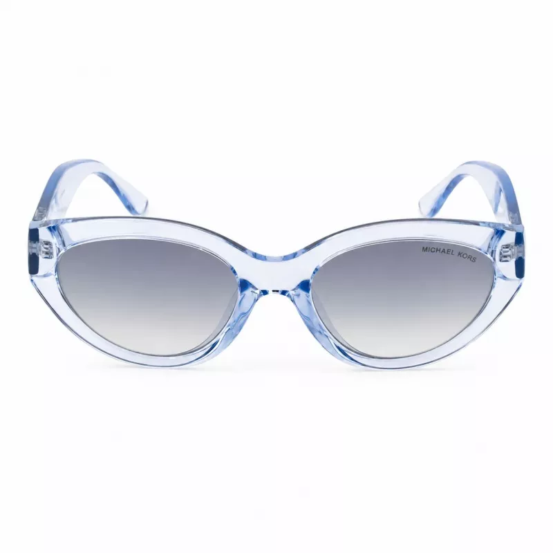 Michael Kors Damen Sky Blue Square Sonnenbrille MK2253USKYBLU 53mm