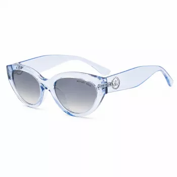 Michael Kors Damen Sky Blue Square Sonnenbrille MK2253USKYBLU 53mm