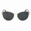 Michael Kors Damen-Sonnenbrille MK-1162-BLACK (Glas/Steg/Bügel) 58/16/140 mm