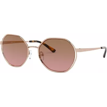 Michael Kors Damen Sonnenbrille MK1072-110814 Light Gold Brown Gradient 57mm