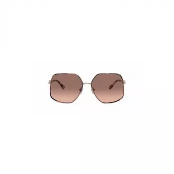 Michael Kors Damen-Sonnenbrille MK1127J110813 - Schildpatt-Acetat-Rahmen, braune Verlaufsgläser, 59 mm