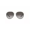 Michael Kors Damen-Sonnenbrille MK1128J10148G Hellgold Dunkelgrau Verlauf 58mm