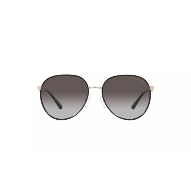 Michael Kors Damen-Sonnenbrille MK1128J10148G Hellgold Dunkelgrau Verlauf 58mm