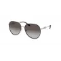 Michael Kors Damen-Sonnenbrille MK1128J10148G Hellgold Dunkelgrau Verlauf 58mm