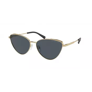 Michael Kors Damen-Sonnenbrille MK1140-10146G Roségold-Fassung Hellbraun Verlaufsgläser 59mm