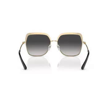 Michael Kors Damen Sonnenbrille MK1141-10148G Roségold Butterfly-Fassung Grau Verlaufsglas 57mm