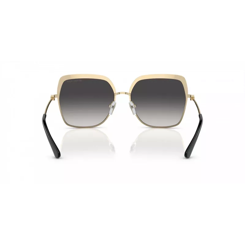 Michael Kors Damen Sonnenbrille MK1141-10148G Roségold Butterfly-Fassung Grau Verlaufsglas 57mm