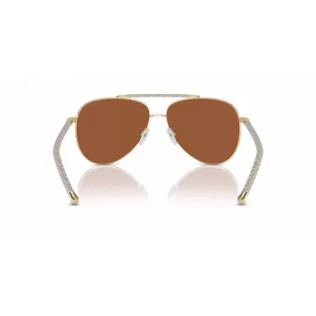 Michael Kors Damen-Sonnenbrille MK1146-101473 Dunkle Schildpatt-Acetat-Fassung Braune Verlaufsgläser 53/13/140 mm