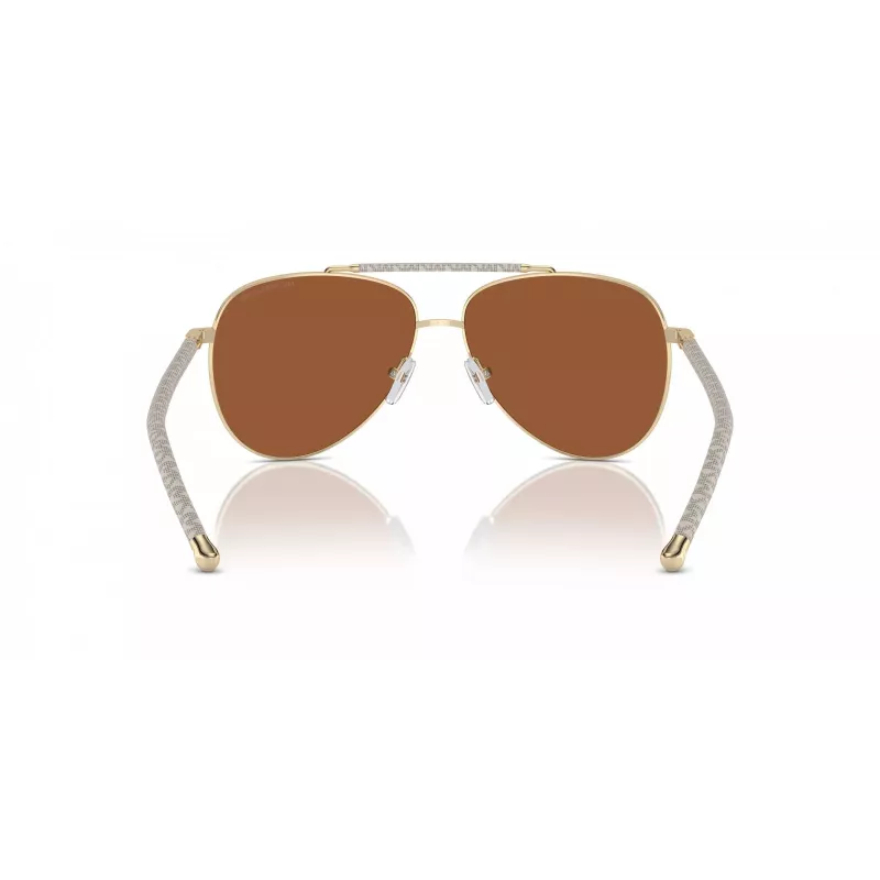 Michael Kors Damen-Sonnenbrille MK1146-101473 Dunkle Schildpatt-Acetat-Fassung Braune Verlaufsgläser 53/13/140 mm