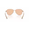 Michael Kors Damen-Sonnenbrille MK1160-190073, dunkles Schildpatt-Gestell, braune Verlaufsgläser, 59 mm