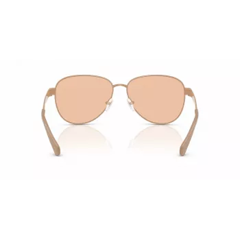 Michael Kors Damen-Sonnenbrille MK1160-190073, dunkles Schildpatt-Gestell, braune Verlaufsgläser, 59 mm
