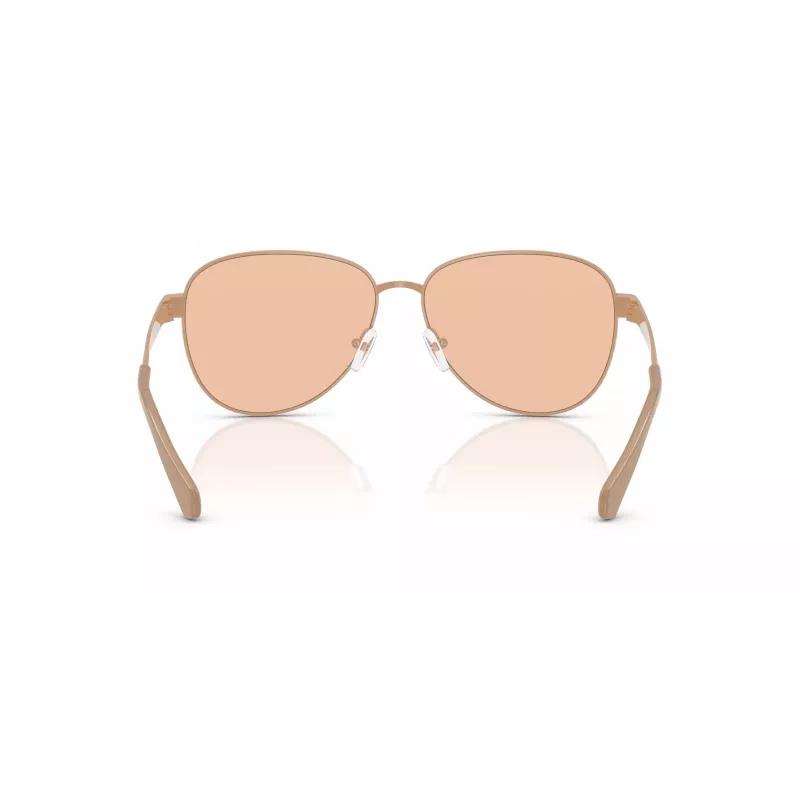 Michael Kors Damen-Sonnenbrille MK1160-190073, dunkles Schildpatt-Gestell, braune Verlaufsgläser, 59 mm