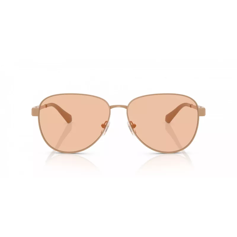 Michael Kors Damen-Sonnenbrille MK1160-190073, dunkles Schildpatt-Gestell, braune Verlaufsgläser, 59 mm