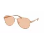 Michael Kors Damen-Sonnenbrille MK1160-190073, dunkles Schildpatt-Gestell, braune Verlaufsgläser, 59 mm