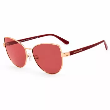 Michael Kors Damen-Sonnenbrille MK1162OXBLOOD Butterfly Metallrahmen Grau Verlaufsglas 58mm