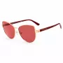 Michael Kors Damen-Sonnenbrille MK1162OXBLOOD Butterfly Metallrahmen Grau Verlaufsglas 58mm