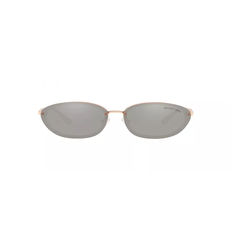 Michael Kors Damen-Sonnenbrille MK2104-32466G, dunkle Schildpatt-Fassung, dunkelgraue Gradientengläser, 62 mm
